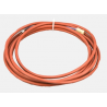 Propojovací kabel s řídící jednotkou - Skelný náplet /Silikon 350 / 180 °C pro 100, 110, 200, 220, 230, 300, EQ - 1m + 3m