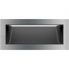LUFT/9/20 Rovný - Neprůhledný podlouhý ventilační otvor 200 x 102 x 90 mm - Nerezová