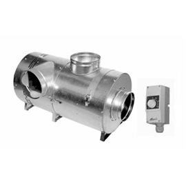 Teplovzdušný ventilátor s bypassem BANANeco 1 II