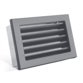 STYLE s pevnou žaluzií 450 x 240 mm černá