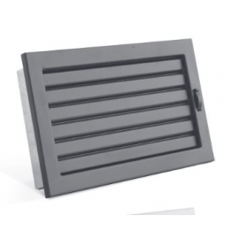 STYLE s uzavíratelnou žaluzií 240 x 170 mm černá