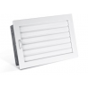 STYLE s uzavíratelnou žaluzií 450 x 170 mm bílá