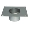 FR2 - Čtvercová příruba pro nerezové komíny