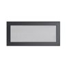 KRATKI ventilační krbová mřížka 17x37 grafit