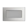 KRATKI ventilační krbová mřížka 11x17 nerezová