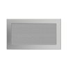 KRATKI ventilační krbová mřížka 17x30 nerezová