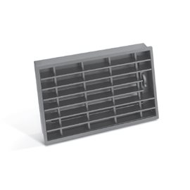 STYLE záklopový rošt s rámem 325 x 170 mm - Bílá