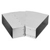 Nastavitelné koleno 25°–45° – kanál (200mm x 90 mm)