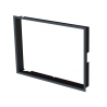 Zazdívací rámeček 1x90° hloubka 60mm, černý BeF Therm (V) 8