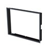Zazdívací rámeček 1x90° hloubka 80mm, černý BeF FEEL (V) 7