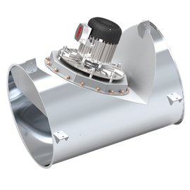 Komínový ventilátor CFIR - Inline ventilátor pro plynové, olejové a parní spotřebiče