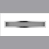Maxi - 600 x 100 mm nerez