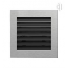 KRATKI ventilační krbová mřížka FRESH 17x17 nerez