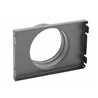 Připojení mřížky STYLE na ohebné potrubí 240 x 170 mm - AL. průměr 125 mm