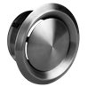 Talířový ventil Ø125 mm - nerez